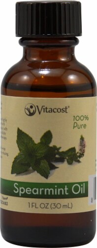 Vitacost 100% Pure Spearmint Oil Perspective: front