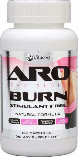 ARO - Vitacost Lean Series Burn Stimulant Free Capsules Perspective: front