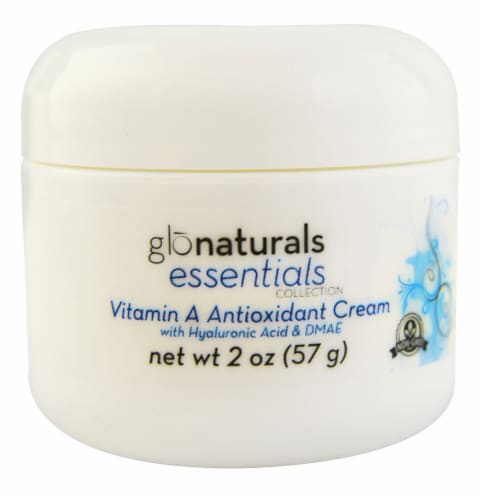Vitacost Glonaturals Essentials Collection Vitamin A Antioxidant Cream Perspective: front