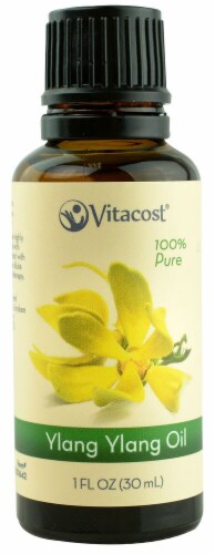 Vitacost 100% Pure Ylang Ylang Oil Perspective: front