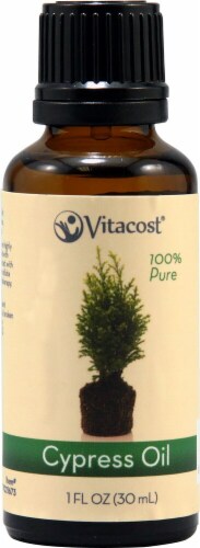 Vitacost 100% Pure Cypress Oil Perspective: front