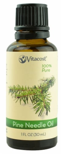 Vitacost 100% Pure Pine Needle Oil Perspective: front