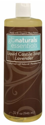Vitacost - Glonaturals Essentials Collection Lavender Liquid Castile Soap Perspective: front