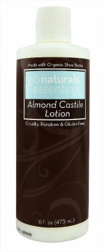 Glonaturals Essentials Collection Almond Castile Lotion Perspective: front