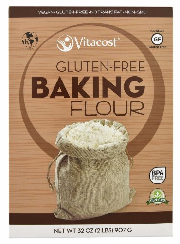 Vitacost Gluten-Free Baking Flour Perspective: front