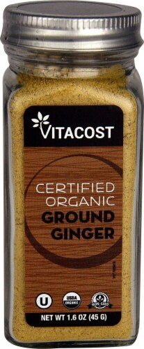 Kroger - Vitacost Certified Organic Ground Ginger, 1.6 oz