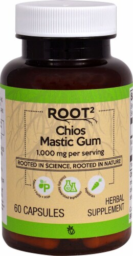 Vitacost ROOT2 Chios Mastic Gum Herbal Supplement Capsules 1000mg, 60 ct -  Pay Less Super Markets