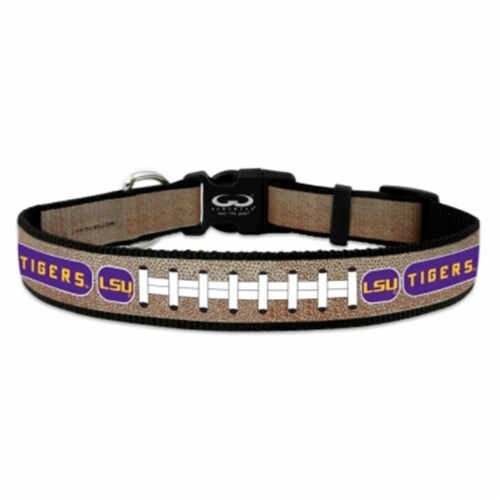 Animal Supply Company GW07024 Lsu Tigers Reflective Toy Football Collar 1 Smith s Food and Drug