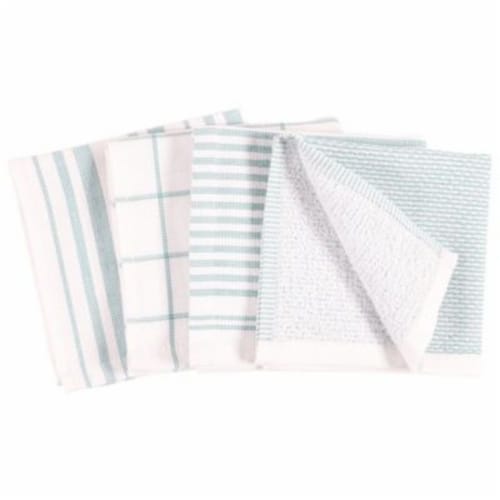 Grey & White Dish Cloths