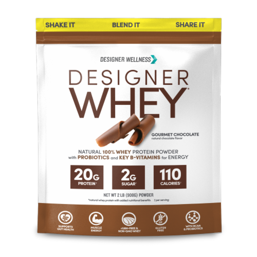 Designer Whey Designer Whey Gourmet Chocolate Perspective: front