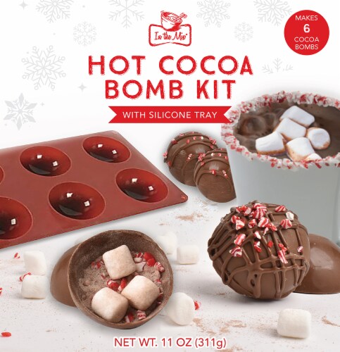 In the Mix® Holiday Hot Cocoa Bomb Kit Perspective: front