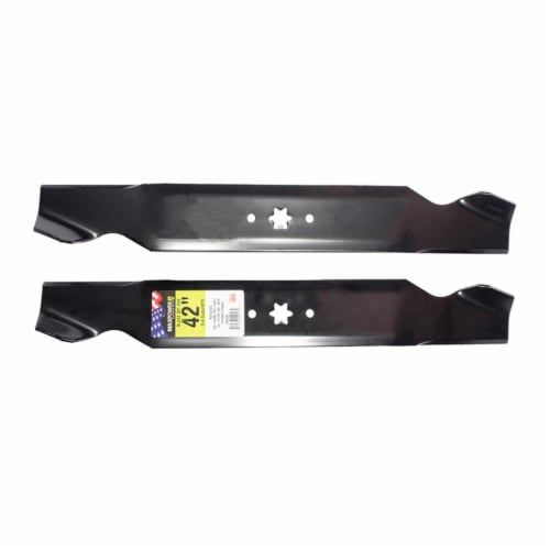 Maxpower 7517196 Standard Lawn Mower Blade Set - Pack of 2 Perspective: front