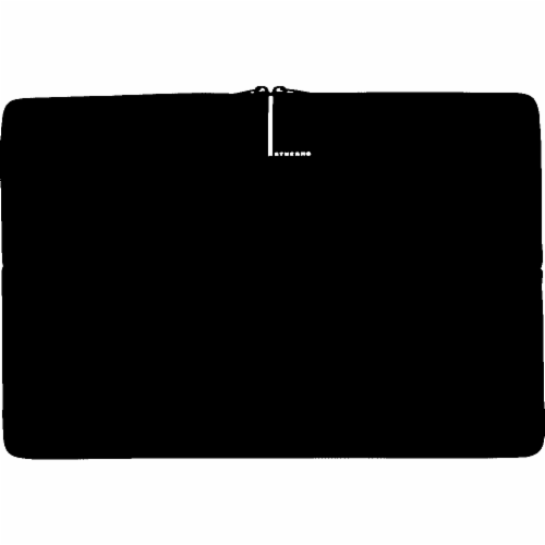 TUCANO Second Skin Laptop Sleeve Black Neoprene (BFC1516) Perspective: front
