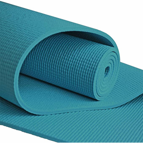 Yoga Accessories Deluxe 0.25 Inch Thick Extra Long Non Slip Pilates Mat,  Teal, 1 Piece - Fred Meyer