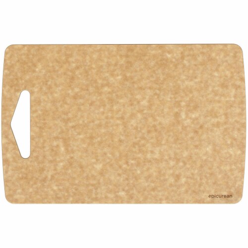 Epicurean Prep Cutting Board, Natural - 13 x 8.5 x 0.18 in. Perspective: front