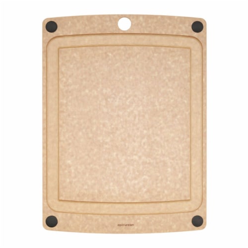 Epicurean 505181301003 All-In-One Cutting Board 17.5 inch x 13 inch - Natural Perspective: front