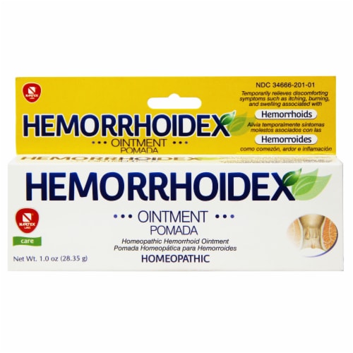 Nartex Homeopathic Hemorrhoid Ointment Perspective: front