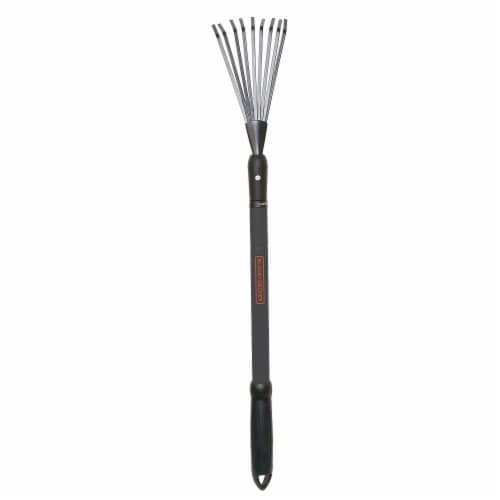 BLACK + DECKER Telescopic Fan Rake Perspective: front