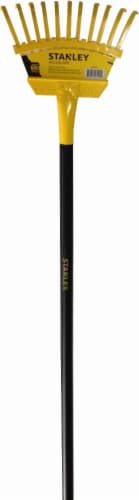 Stanley® Accuscape Super Flex Shrub Rake - Yellow/Black, 1 ct - City Market