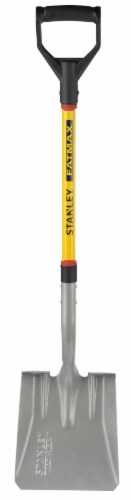 Stanley® Fatmax Fiberglass Shover - Yellow/Gray Perspective: front