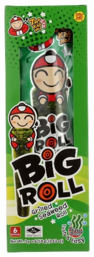 Tao Kae Noi Big Roll Grilled Seaweed Roll Classic Perspective: front