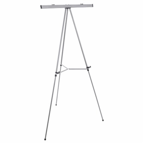 66 Classroom Aluminum Flipchart Display Easel and Presentation Stand