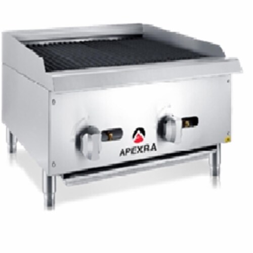 Apexra  24 in. Manual Griddle&#44; 60000K BTU NG Perspective: front