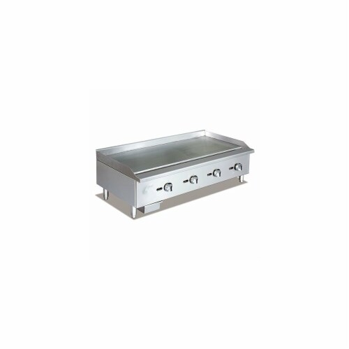 Apexra APMG-48NG 48 in. Manual Griddle, 120000K BTU NG Perspective: front