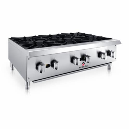 Apexra APRB-36NG 36 in. Radiant Charbroiler - 10500K BTU NG Perspective: front