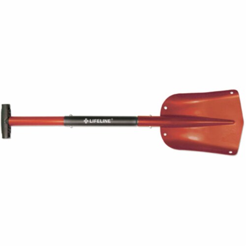 Lifeline Alum Sport Utility Shovel - Red Perspective: front