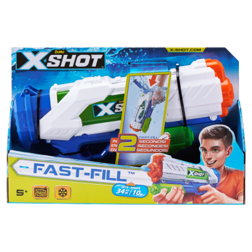 Zuru X-Shot Water Warfare Hydro Jet Fast Fill Water Blaster Toy Perspective: front