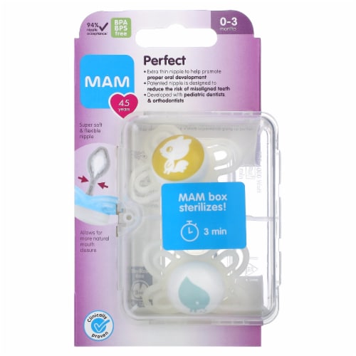 Mam - Perfect Night Collection Pacifier 0-6 Months, Unisex