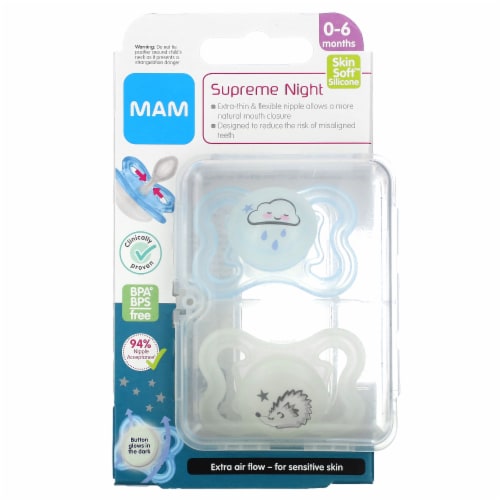 MAM Perfect Pacifiers, Baby Pacifiers 0-6 Months (2 pack), Best