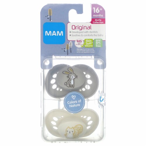 MAM Soft Silicone BPA Free Baby Pacifiers, 1 pk / 2 ct - Harris Teeter