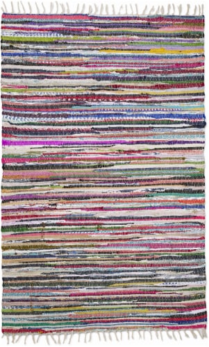 Feizy Bolo Chindi Accent Rug - Multi-Color Perspective: front