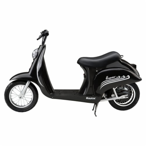 Razor Pocket Mod Miniature Euro 24V Electric Kids Ride On Retro Scooter,  Black, 1 Unit - Fry's Food Stores