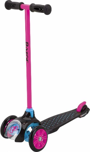 Razor T3 Pink Scooter Perspective: front