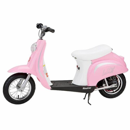 Razor Pocket Mod Miniature Euro 24V Electric Kids Ride On Retro Scooter Pink 1 Piece City Market