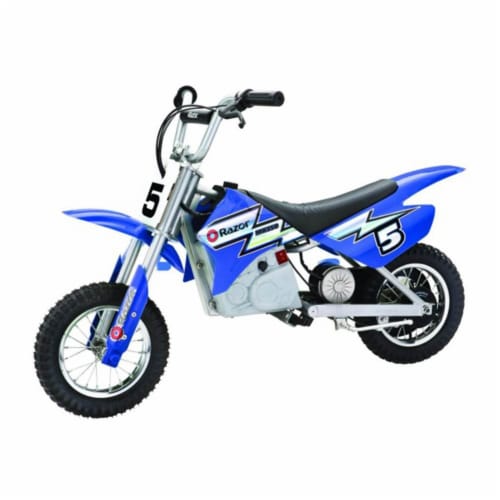 Razor MX350 Dirt Rocket 24V Electric Toy Motocross Blue Motorcycle