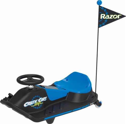 Razor Crazy Cart Shift Board - Blue/Black Perspective: front