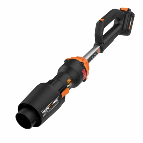Worx battery operated leaf blower online