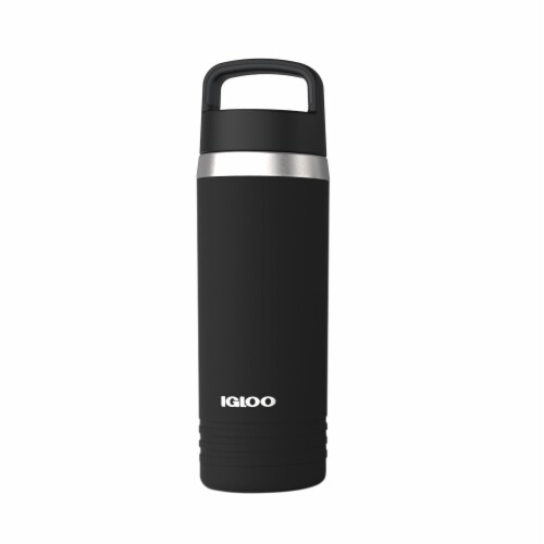 Igloo Carry Handle Bottle - Black, 24 oz - Food 4 Less