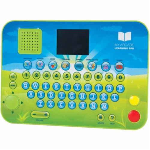 Dreamgear DGUN-2865 My Arcade Learning Pad, Green Perspective: front