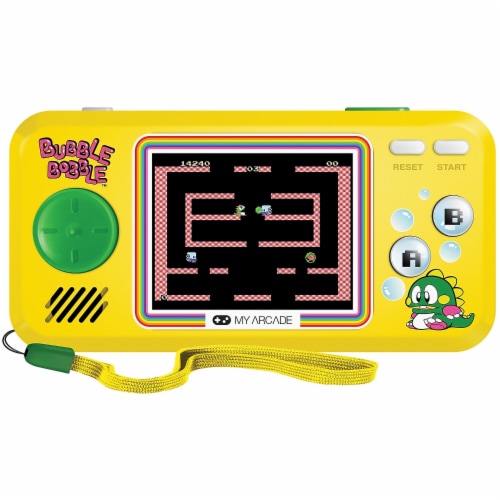 dreamGEAR My Arcade Bubble Bobble Pocket Player Perspective: front