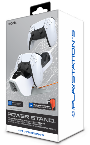 dreamGEAR PlayStation 5 Power Stand Perspective: front