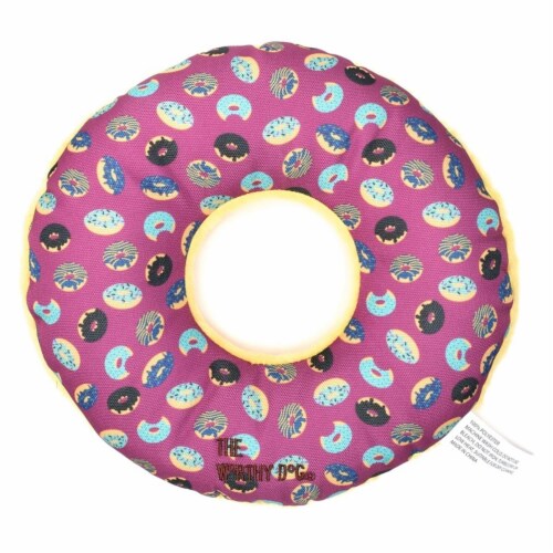 The Worthy Dog 96209545 Donut Dog Toy, Small Perspective: front