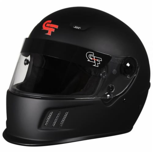 G-Force GFR13010LRGMB Helmet Rift Large Flat for SA2020, Black Perspective: front