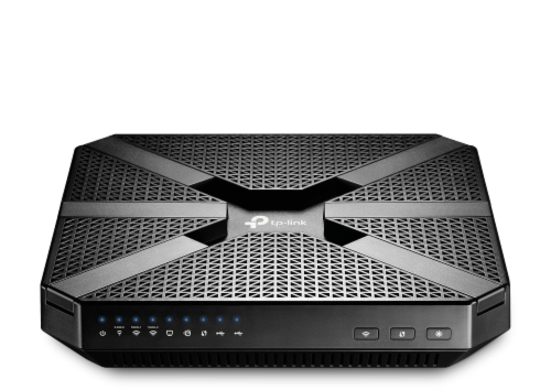 TP-Link AC4000 MU-MIMO Tri-Band Wi-Fi Router Perspective: front