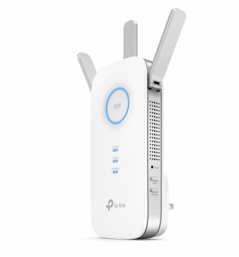 TP-Link RE450 AC1750 Dual Band Wireless Wall Plugged Range Extender Perspective: front