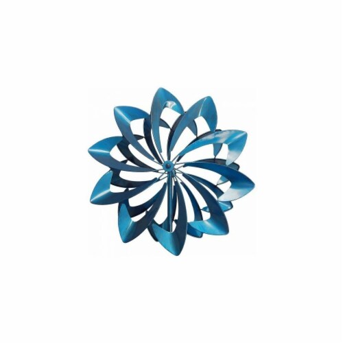 Summerfield Terrace 10018661 84 in. Petals Windmill Garden Stake Perspective: front